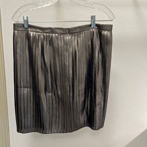 Tory Burch Silk Pleated Skirt Size 10